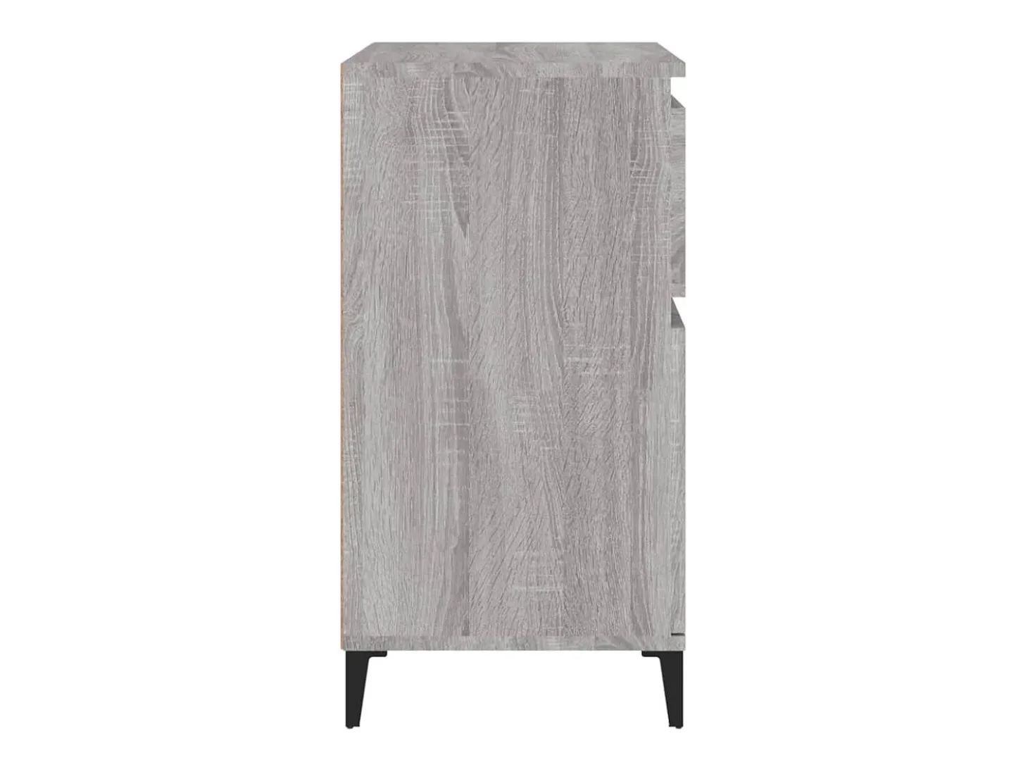 Aparador cómoda cómoda armario unidad de almacenamiento organizador cocina salón salón Sonoma 60 x 35 x 70 cm madera contrachapada gris 02_0036414