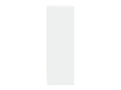 Aparador Cómoda Cómoda Armario Organizador Cocina Salón Salón con LED 77 x 34 x 100 cm Madera contrachapada blanca 02_0029775