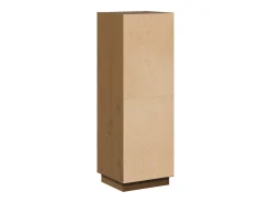 Aparador cómoda cómoda armario mueble organizador cocina salón salón alto 37 x 34 x 110 cm madera maciza de pino marrón 02_0034753