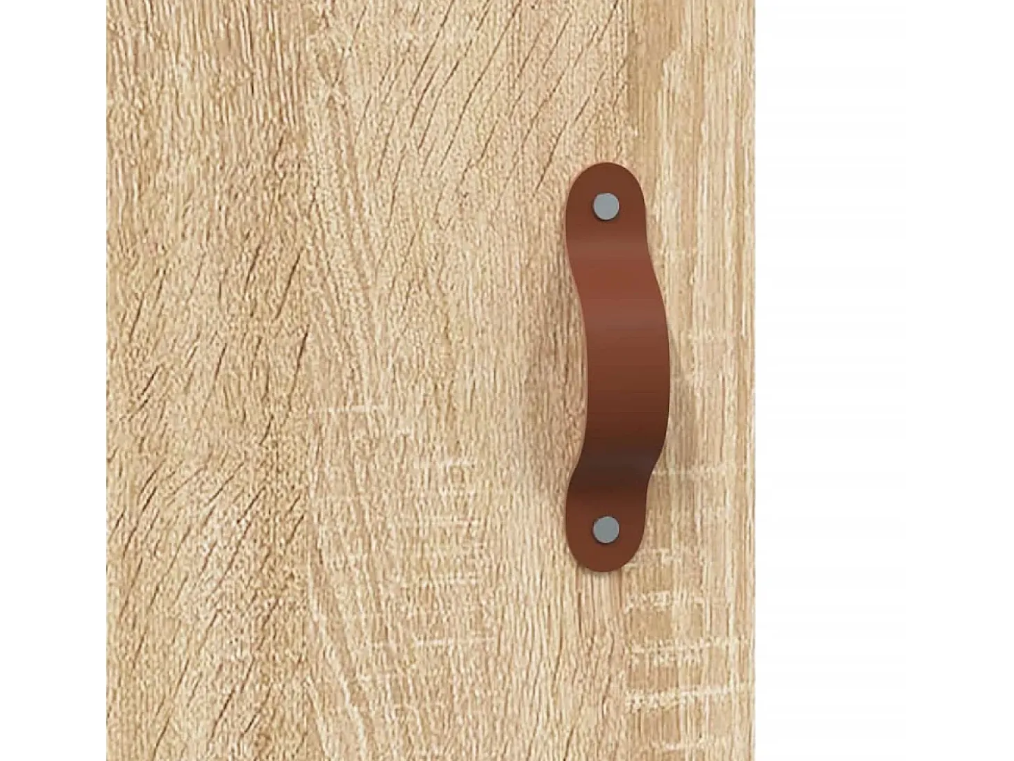 Aparador cómoda cómoda armario mueble organizador cocina salón salón alto Sonoma 69,5 x 31 x 115 cm madera contrachapada marrón 02_0034086