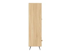 Aparador cómoda cómoda armario mueble organizador cocina salón salón alto Sonoma 69,5 x 31 x 115 cm madera contrachapada marrón 02_0034086
