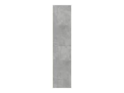 Aparador cómoda cómoda armario mueble organizador cocina salón salón alto 70 x 41 x 185 cm madera contrachapada gris 02_0034715