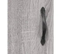 Aparador cómoda cómoda armario mueble organizador cocina salón salón Sonoma 34,5 x 34 x 90 cm madera contrachapada gris 02_0036323