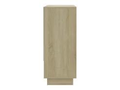 Aparador cómoda cómoda armario mueble organizador cocina salón salón Sonoma 97 x 31 x 75 cm madera contrachapada beige 02_0031741
