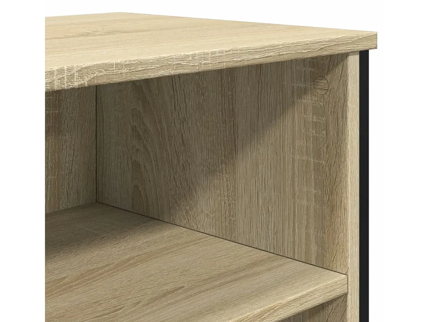 Aparador cómoda cómoda armario mueble organizador cocina salón salón Sonoma 101 x 35,5 x 74,5 cm madera contrachapada marrón 02_0031475
