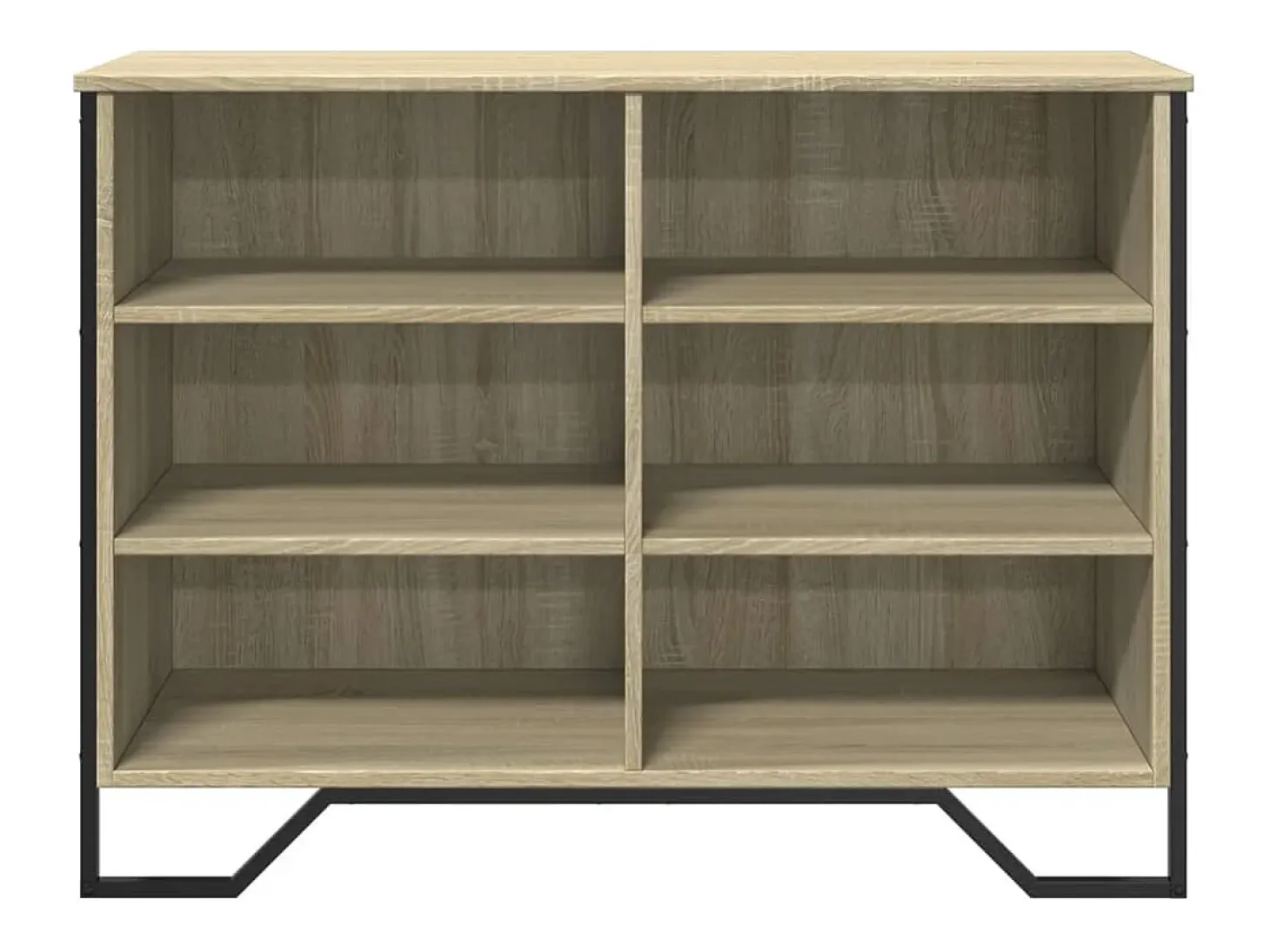 Aparador cómoda cómoda armario mueble organizador cocina salón salón Sonoma 101 x 35,5 x 74,5 cm madera contrachapada marrón 02_0031475