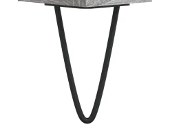 Aparador cómoda cómoda armario mueble organizador cocina salón salón Sonoma 34,5 x 34 x 90 cm madera contrachapada gris 02_0036308