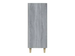 Aparador cómoda cómoda armario unidad de almacenamiento organizador cocina salón salonsonoma 69,5 x 34 x 90 cm madera contrachapada gris 02_0036482