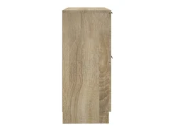 Aparador cómoda cómoda armario mueble organizador cocina salón salón Sonoma 30 x 30 x 70 cm madera contrachapada marrón 02_0031499