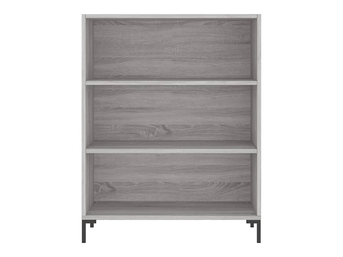 Aparador cómoda cómoda armario mueble organizador cocina salón salón Sonoma 69,5 x 32,5 x 180 cm madera contrachapada gris 02_0036424