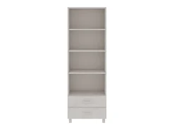 Aparador cómoda cómoda armario mueble organizador cocina salón salón 60 x 35 x 180 cm madera maciza de pino blanco 02_0032129