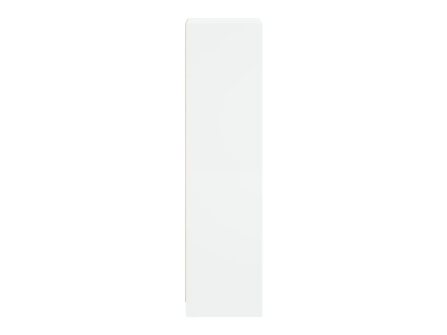 Aparador cómoda cómoda armario mueble organizador cocina salón salón con puerta de cristal 35 x 37 x 142 cm blanco 02_0030096