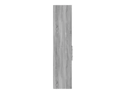 Aparador cómoda cómoda armario mueble organizador cocina salón salón alto Sonoma 30 x 42,5 x 185 cm madera contrachapada gris 02_0035171