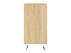 Aparador cómoda cómoda armario unidad de almacenamiento organizador cocina salón salón Sonoma 104 x 35 x 70 cm madera contrachapada marrón 02_0031485