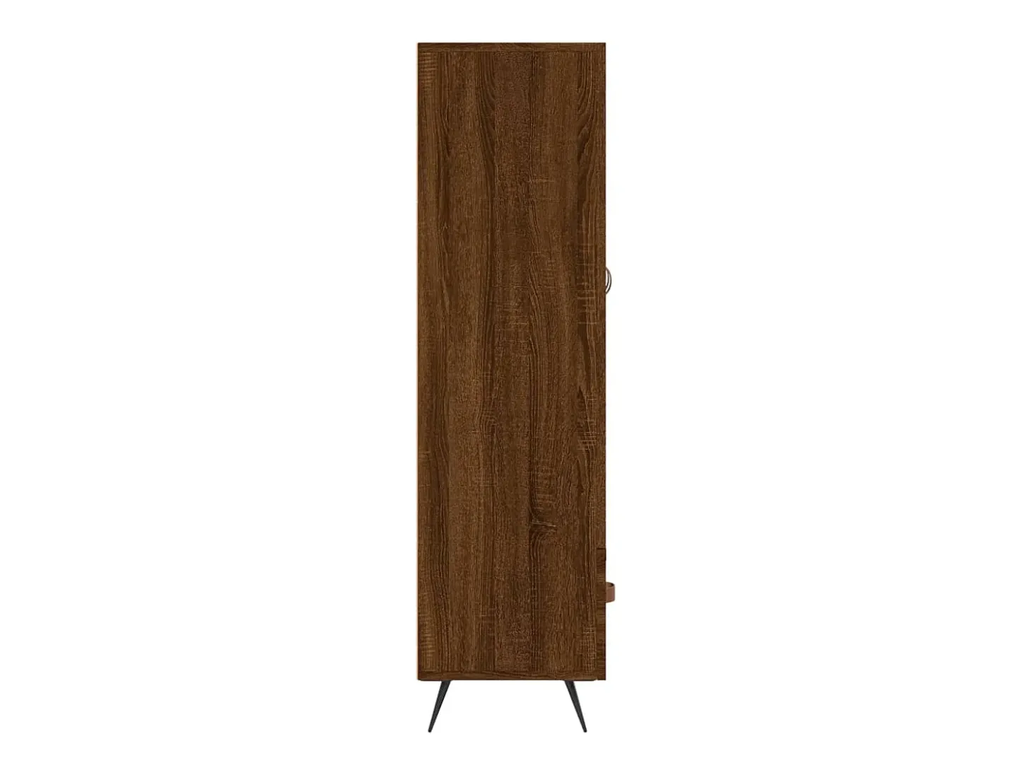 Aparador cómoda cómoda armario mueble organizador cocina salón salón alto 69,5 x 31 x 115 cm madera contrachapada marrón 02_0033747