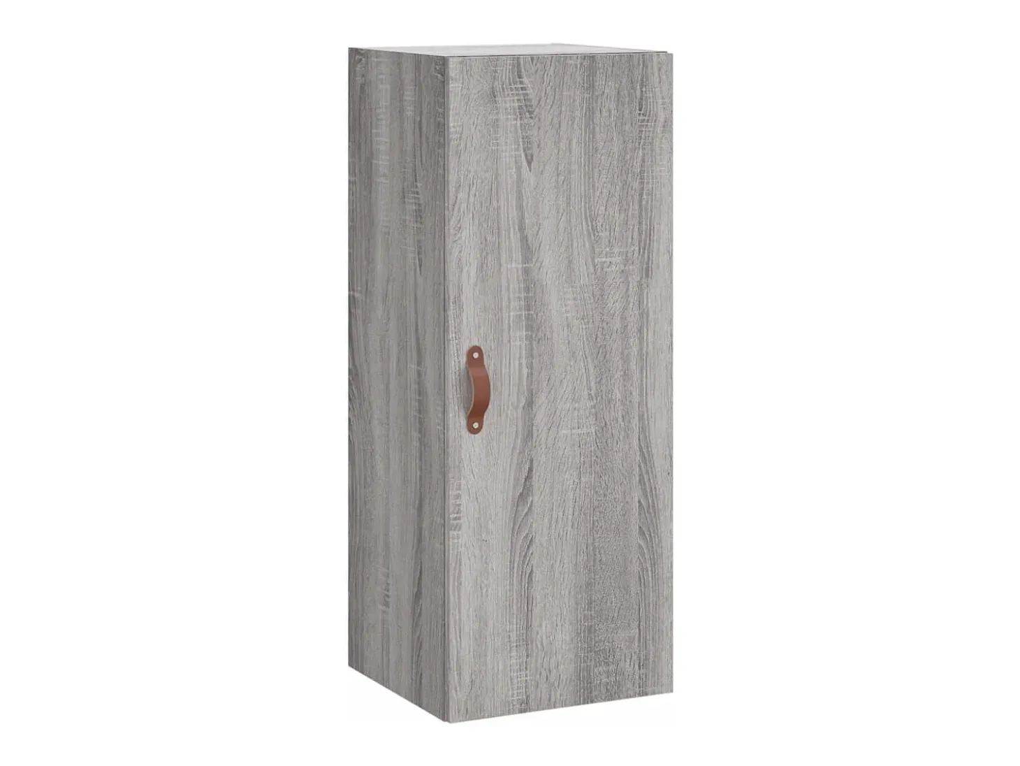 Aparador cómoda cómoda armario mueble organizador cocina salón salón alto Sonoma 34,5 x 34 x 180 cm madera contrachapada gris 02_0035333