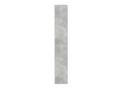 Aparador cómoda cómoda armario mueble organizador cocina salón salón alto con LED 69 x 32,5 x 200 cm madera contrachapada gris 02_0032221