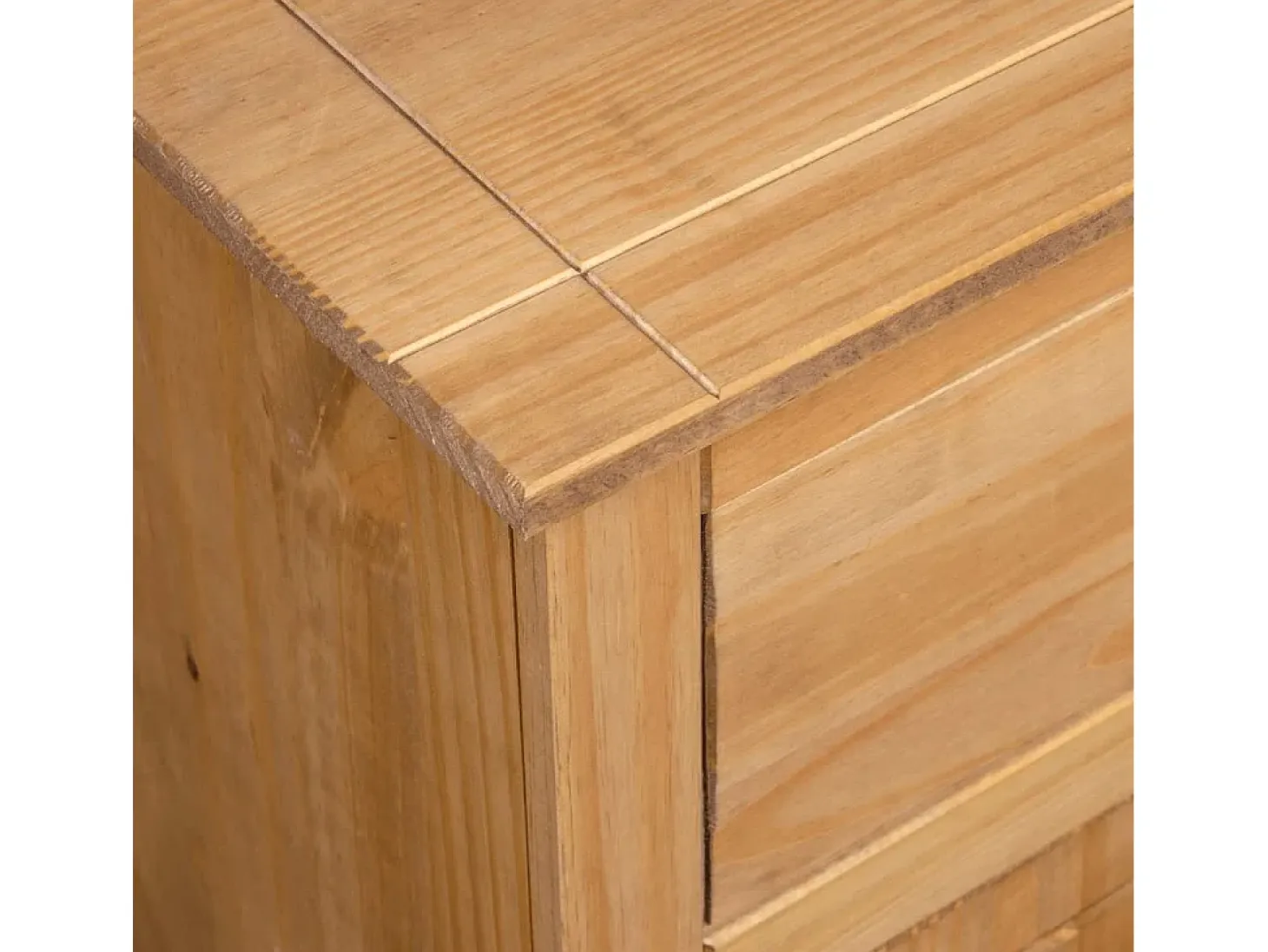 Aparador cómoda cómoda armario mueble organizador cocina salón salón 135 x 40 x 80 cm Pino macizo Surtido Panamá marrón 02_0029547