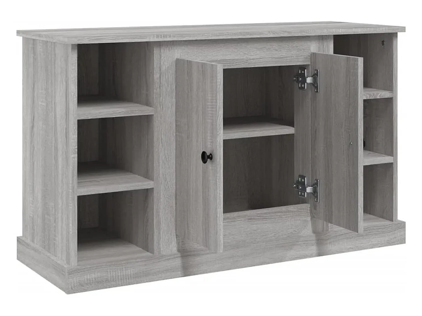 Aparador cómoda cómoda armario mueble organizador cocina salón salón Sonoma 100 x 35,5 x 60 cm madera contrachapada gris 02_0036246