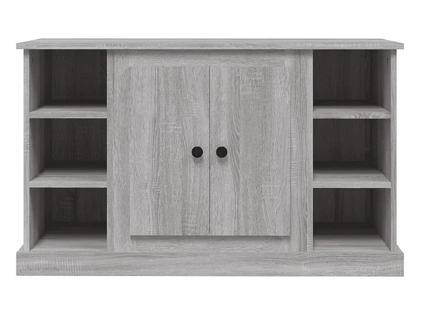 Aparador cómoda cómoda armario mueble organizador cocina salón salón Sonoma 100 x 35,5 x 60 cm madera contrachapada gris 02_0036246