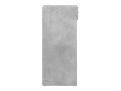Aparador cómoda cómoda armario mueble organizador cocina salón salón 50 x 42,5 x 93 cm madera contrachapada gris 02_0031945