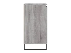 Aparador cómoda cómoda armario mueble organizador cocina salón salón Sonoma 60 x 35 x 70 cm madera contrachapada gris 02_0036415