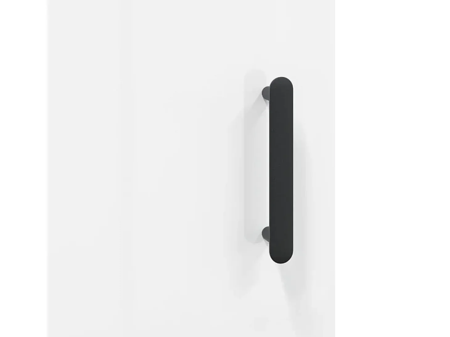 Aparador cómoda cómoda armario mueble organizador cocina salón salón alto brillo 69,5 x 31 x 115 cm madera contrachapada blanco 02_0033002