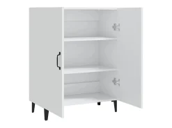 Aparador cómoda cómoda armario mueble organizador cocina salón salón 70 x 34 x 90 cm madera contrachapada blanco 02_0030483
