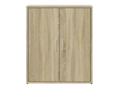 Aparador cómoda cómoda armario unidad de almacenamiento organizador cocina salón salón Sonoma 60 x 31 x 70 cm madera contrachapada marrón 02_0031593