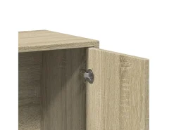 Aparador cómoda cómoda armario unidad de almacenamiento organizador cocina salón salón Sonoma 60 x 31 x 70 cm madera contrachapada marrón 02_0031593