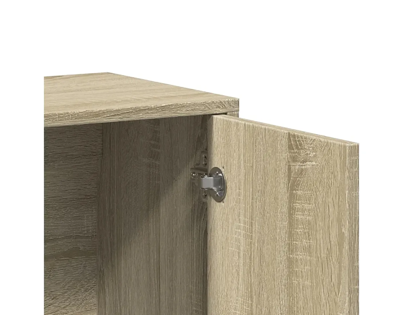 Aparador cómoda cómoda armario unidad de almacenamiento organizador cocina salón salón Sonoma 60 x 31 x 70 cm madera contrachapada marrón 02_0031593