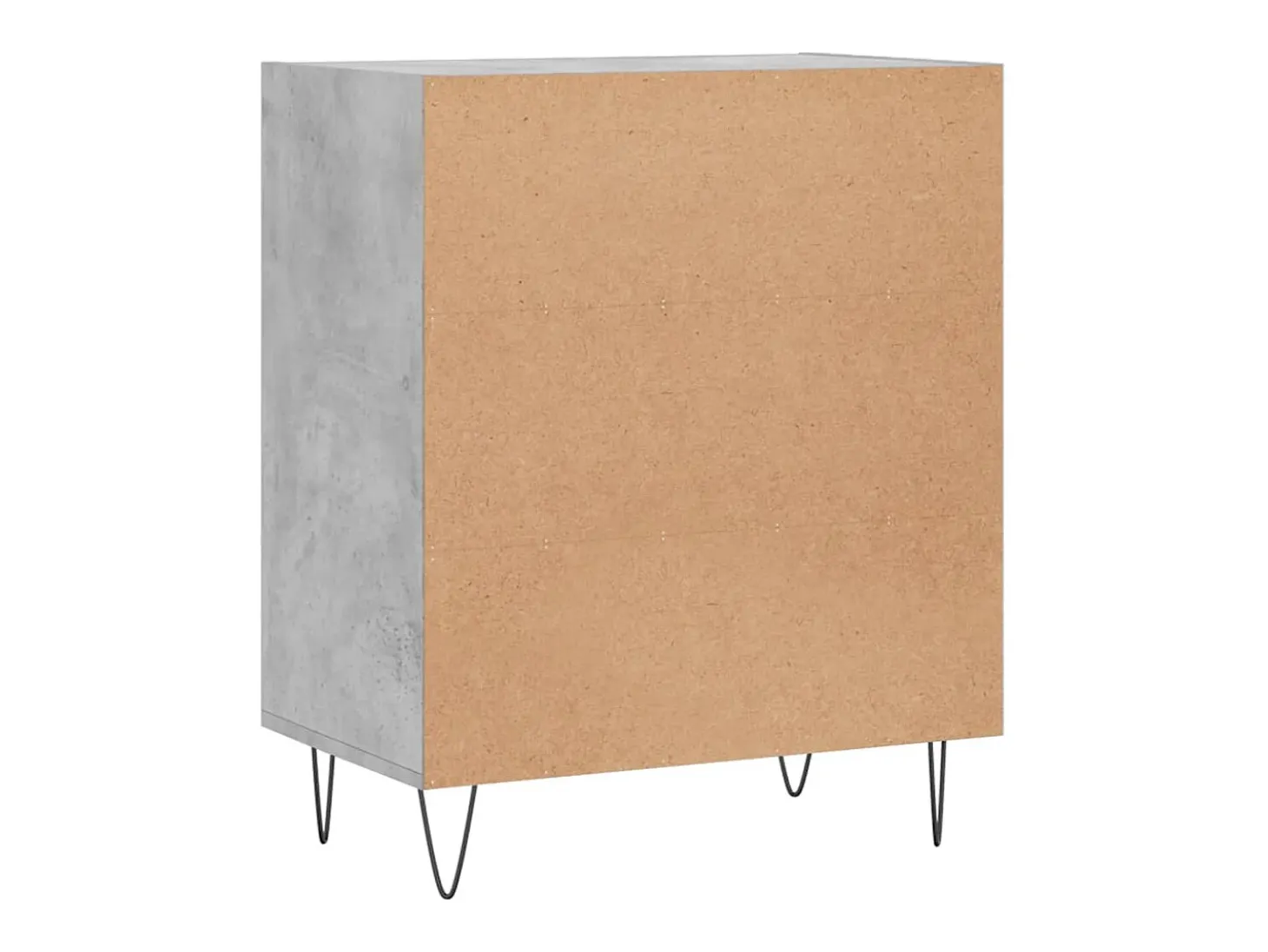 Aparador cómoda cómoda mueble mueble de almacenaje organizador cocina salón salón 57 x 35 x 70 cm madera contrachapada gris 02_0031948