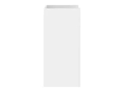 Aparador cómoda cómoda mueble mueble de almacenaje organizador cocina salón salón 45 x 35 x 75 cm madera contrachapada blanco 02_0030313