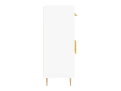 Aparador cómoda cómoda mueble mueble de almacenaje organizador cocina salón salón 69,5 x 34 x 90 cm madera contrachapada blanco 02_0030470