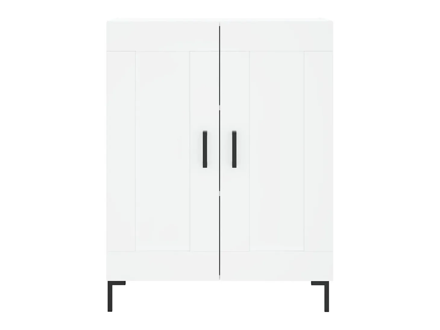 Aparador cómoda cómoda mueble mueble de almacenaje organizador cocina salón salón 69,5 x 34 x 90 cm madera contrachapada blanco 02_0030459