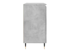 Aparador cómoda cómoda mueble mueble de almacenaje organizador cocina salón salón 104 x 35 x 70 cm madera contrachapada gris 02_0031846