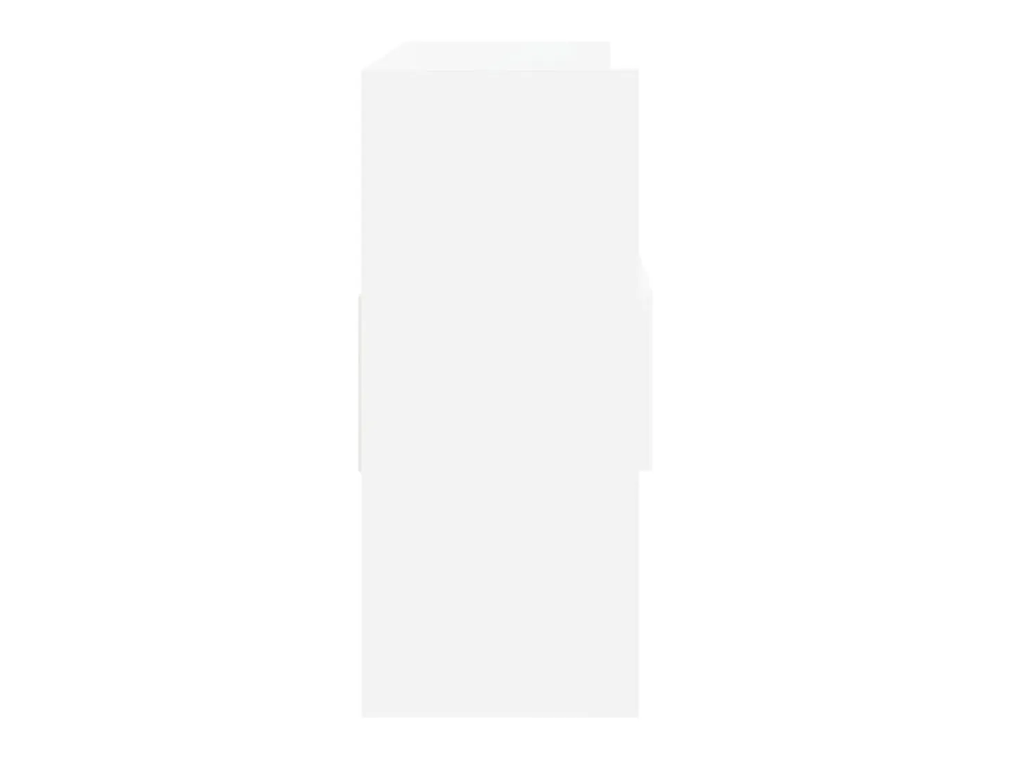 Aparador cómoda cómoda mueble mueble de almacenaje organizador cocina salón salón 105 x 30 x 70 cm madera contrachapada blanca 02_0030191