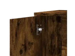 Aparador cómoda cómoda mueble mueble de almacenaje organizador cocina salón salón 60 x 31 x 70 cm madera contrachapada marrón 02_0030968