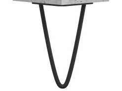 Aparador cómoda cómoda mueble mueble de almacenamiento organizador cocina salón salón 104 x 35 x 70 cm madera contrachapada gris 02_0031847