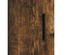 Aparador cómoda cómoda mueble mueble de almacenamiento organizador cocina salón salón 34,5 x 34 x 90 cm madera contrachapada marrón 02_0030896