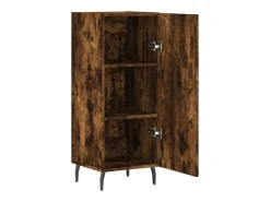 Aparador cómoda cómoda mueble mueble de almacenamiento organizador cocina salón salón 34,5 x 34 x 90 cm madera contrachapada marrón 02_0030896