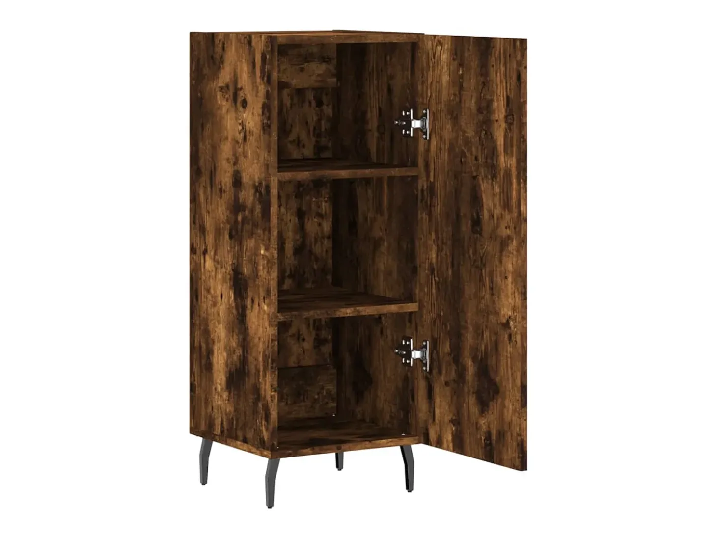 Aparador cómoda cómoda mueble mueble de almacenamiento organizador cocina salón salón 34,5 x 34 x 90 cm madera contrachapada marrón 02_0030896