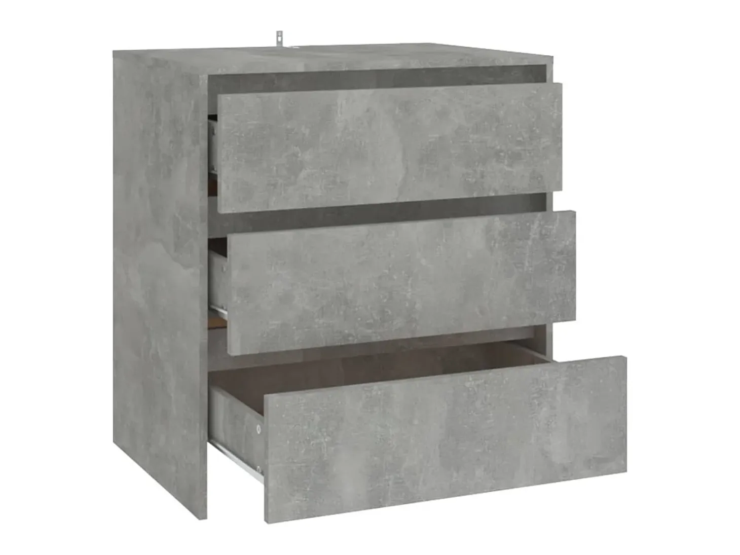 Aparador cómoda cómoda mueble mueble de almacenaje organizador cocina salón salón 70 x 41 x 75 cm madera contrachapada gris 02_0032088
