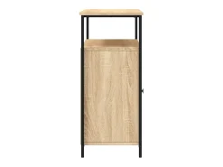 Aparador cómoda cómoda mueble mueble de almacenaje organizador cocina salón salón Sonoma 100 x 35 x 80 cm madera contrachapada marrón 02_0031462