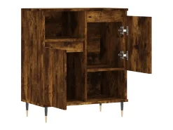 Aparador cómoda cómoda mueble mueble de almacenaje organizador cocina salón salón 60 x 35 x 70 cm madera contrachapada marrón 02_0030988