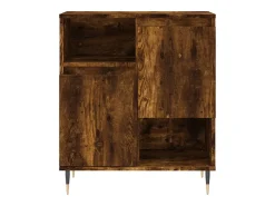 Aparador cómoda cómoda mueble mueble de almacenaje organizador cocina salón salón 60 x 35 x 70 cm madera contrachapada marrón 02_0030988