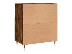 Aparador cómoda cómoda mueble mueble de almacenaje organizador cocina salón salón 60 x 35 x 70 cm madera contrachapada marrón 02_0030988