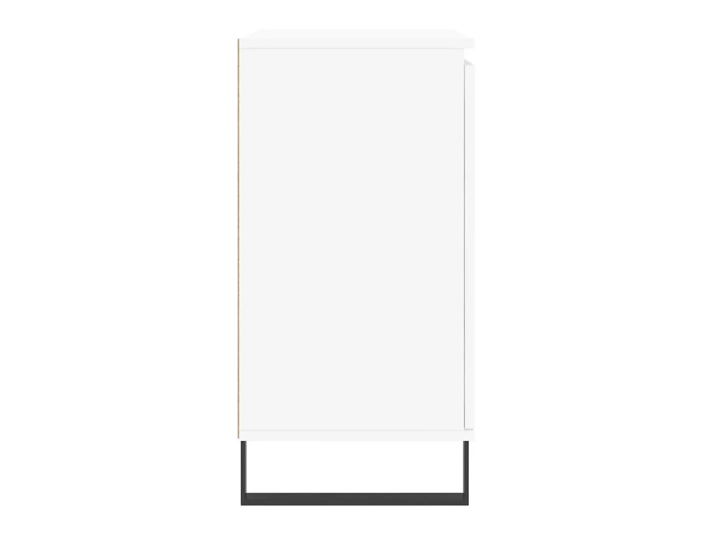 Aparador cómoda cómoda mueble mueble de almacenaje organizador cocina salón salón 104 x 35 x 70 cm madera contrachapada blanco 02_0030185