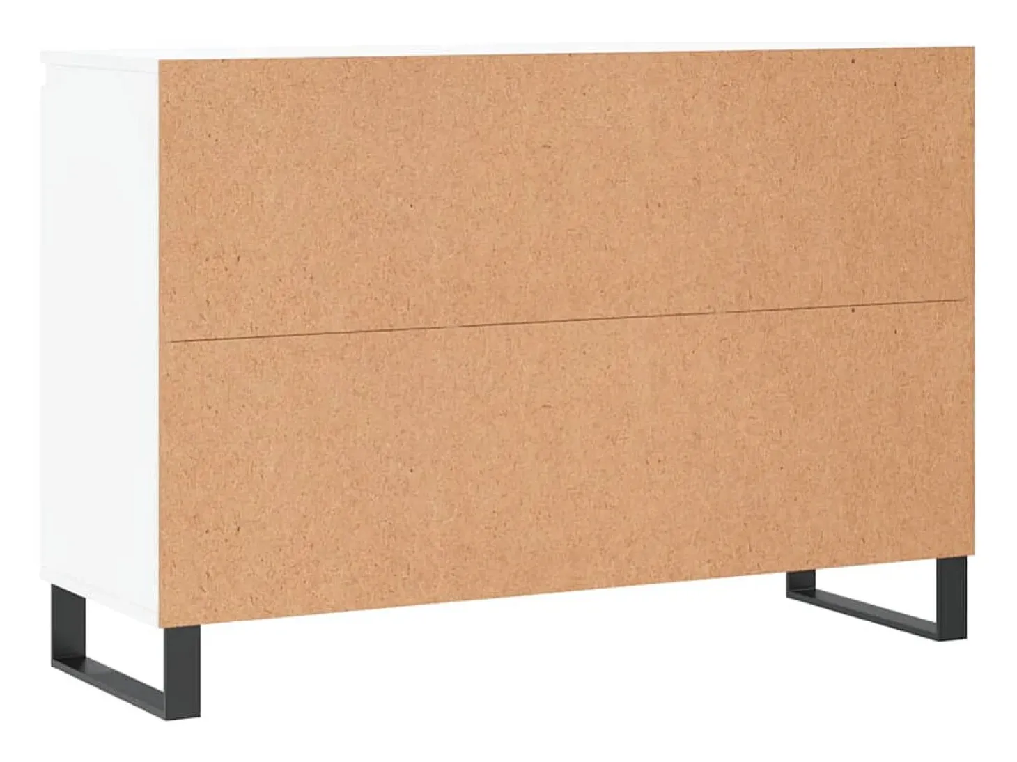 Aparador cómoda cómoda mueble mueble de almacenaje organizador cocina salón salón 104 x 35 x 70 cm madera contrachapada blanco 02_0030185