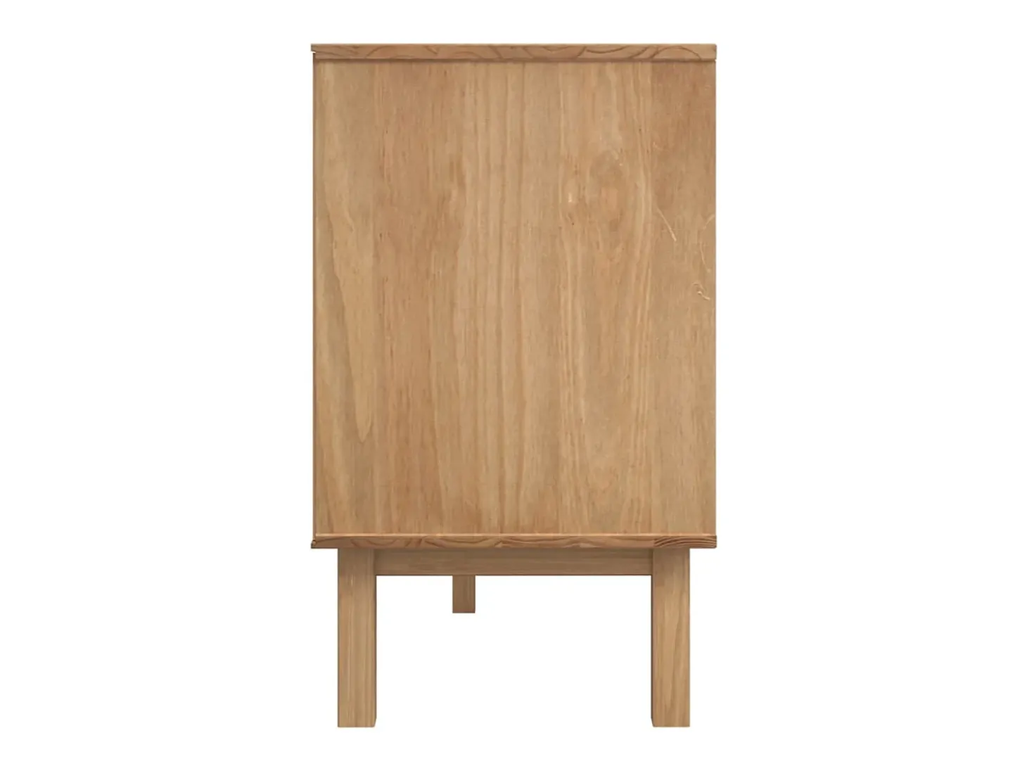 Aparador cómoda cómoda mueble mueble de almacenaje organizador cocina salón salón 114 x 43 x 73,5 cm madera maciza de pino marrón 02_0036184